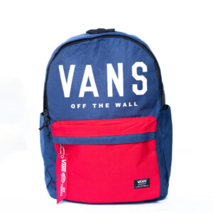 Maleta Maletin Vans Colegio Universidad Azul Rojo Contraentrega