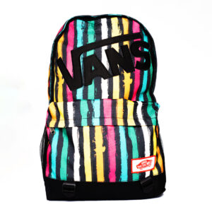 Maleta Maletin Vans Colegio Universidad Rayas Colores Contraentrega